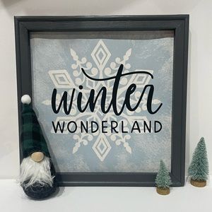 Winter Wonderland Sign